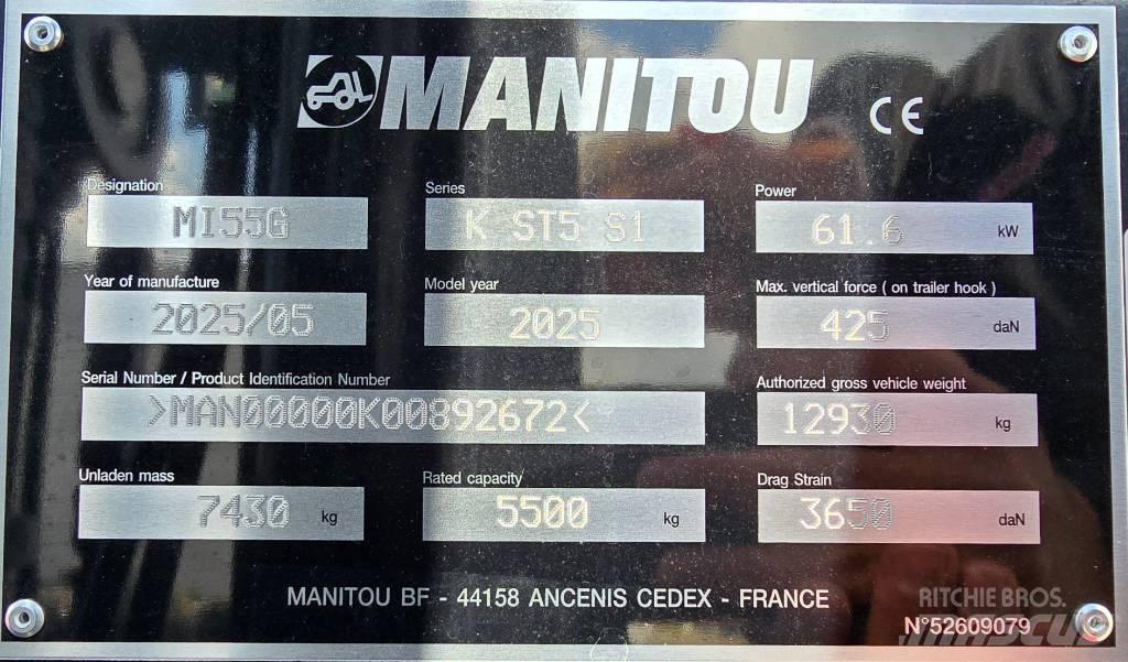 Manitou MI 55 G Wózki LPG