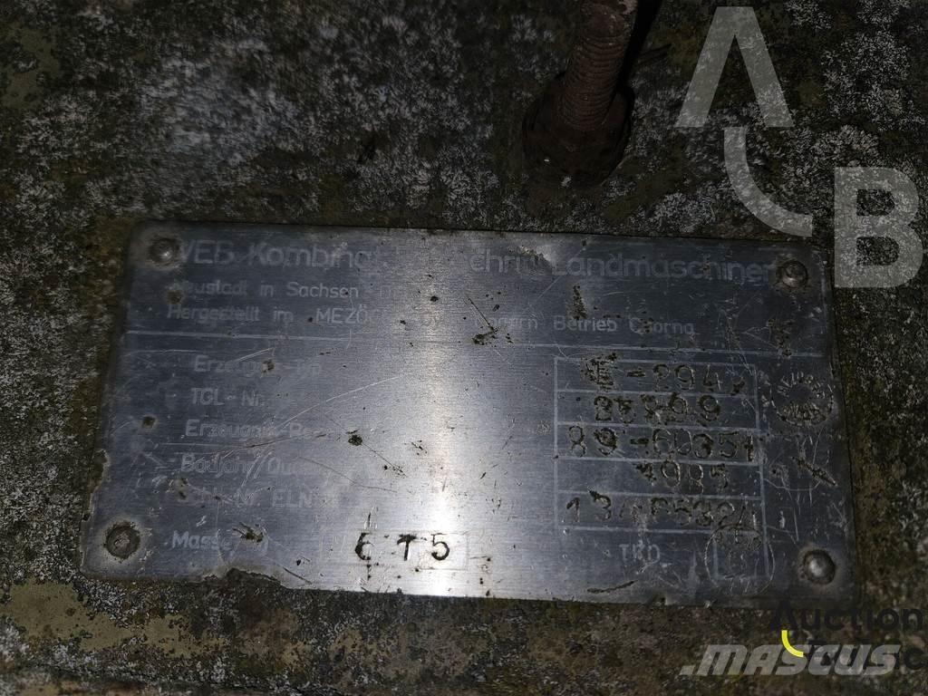 Fortschritt E281C Kombajny silosowe