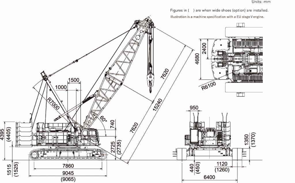 sumitomo SCX2800A-3 Żurawie gąsienicowe