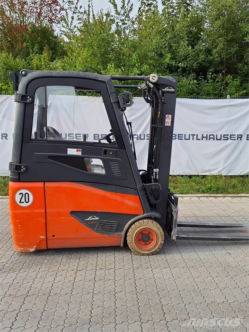 Linde E16 Wózki elektryczne