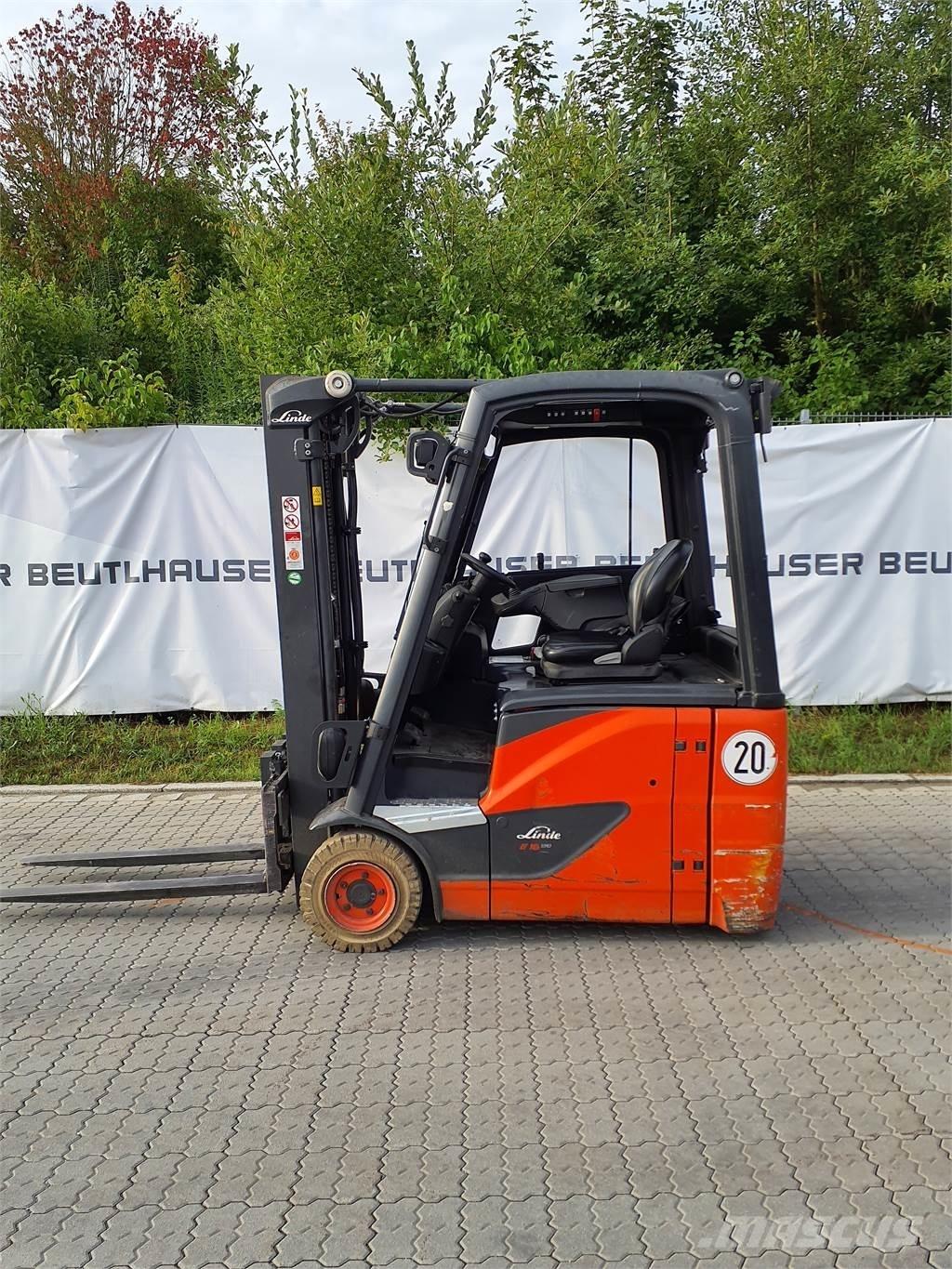 Linde E16 Wózki elektryczne