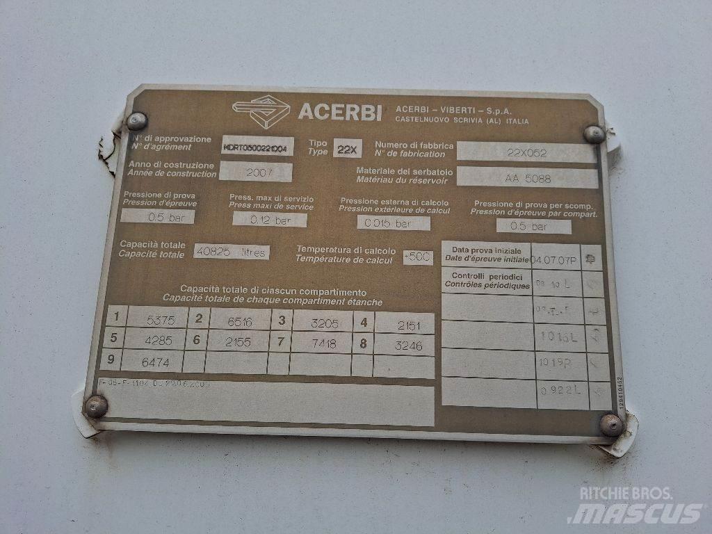 Acerbi ASO64003SP Naczepy cysterna