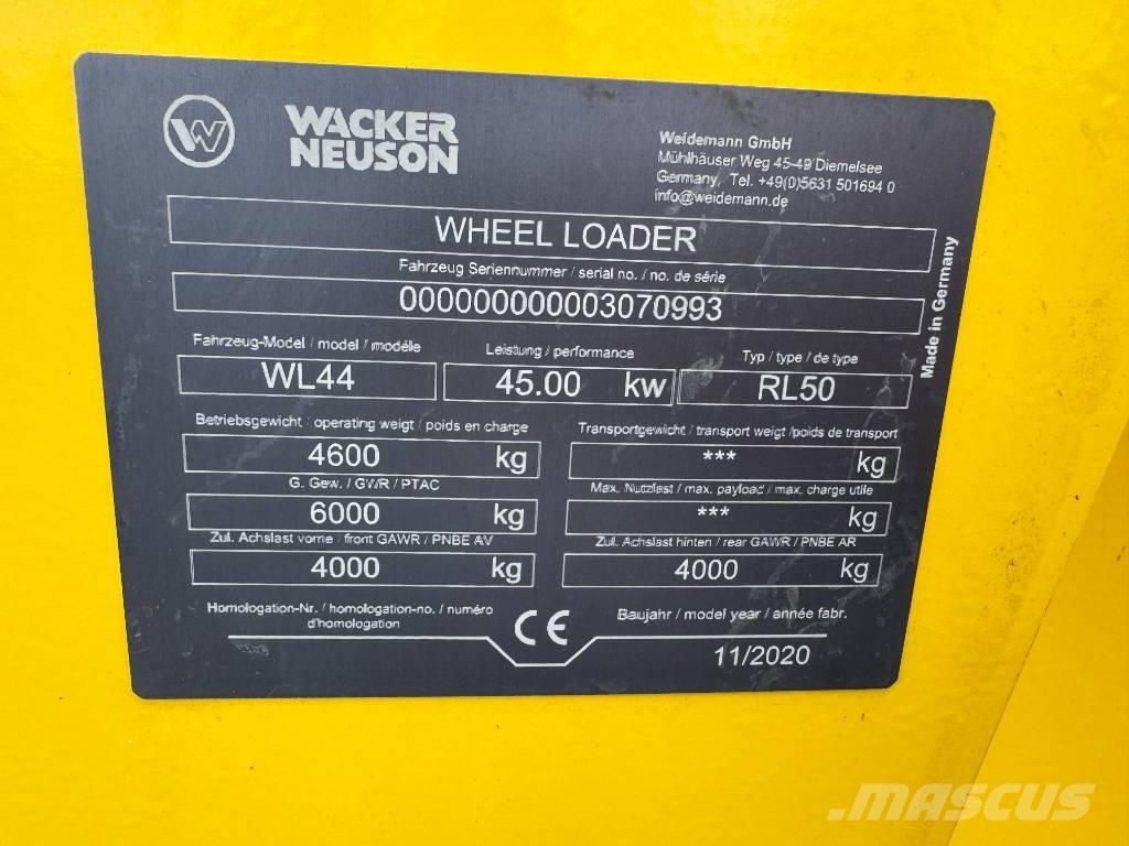 Wacker Neuson WL44 Ładowarki kołowe