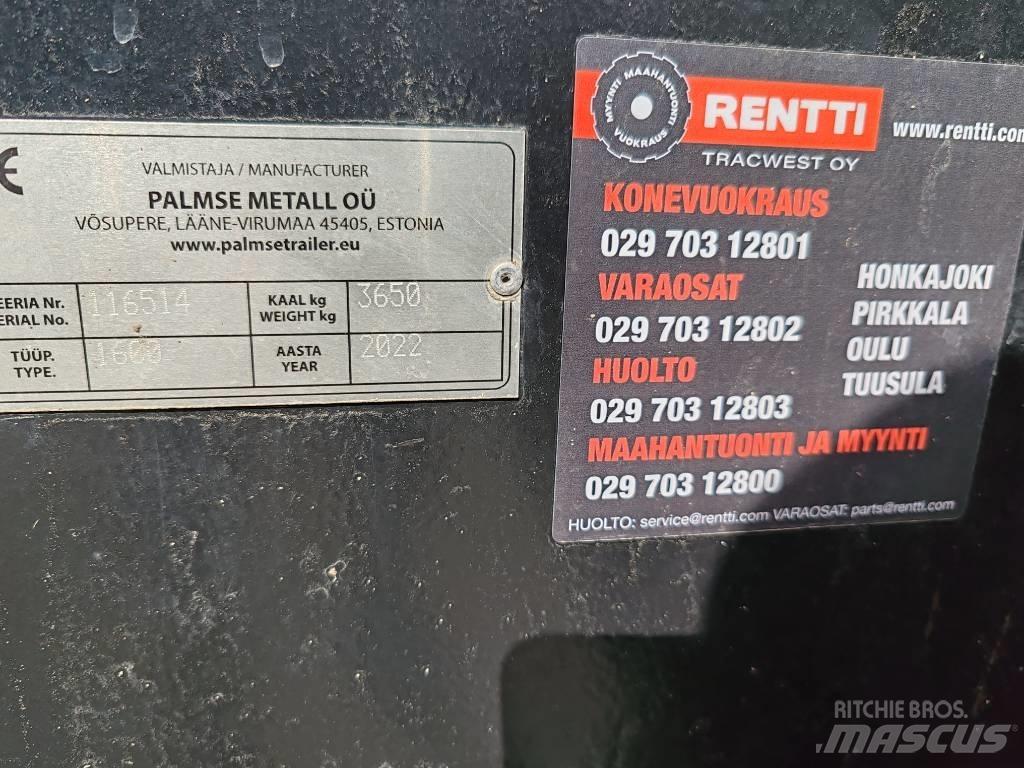 Palmse Trailer 1600 Wywrotki rolnicze