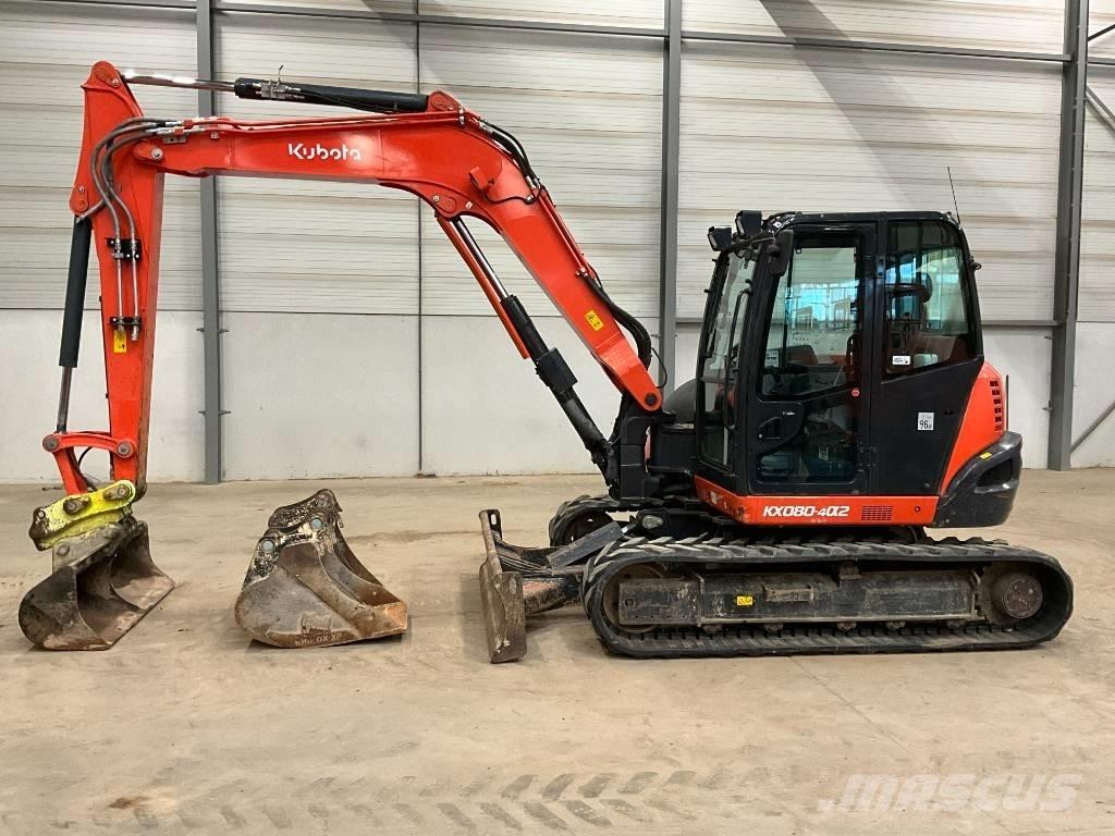 Kubota KX 080-4 A 2 Midikoparki  7t - 12t