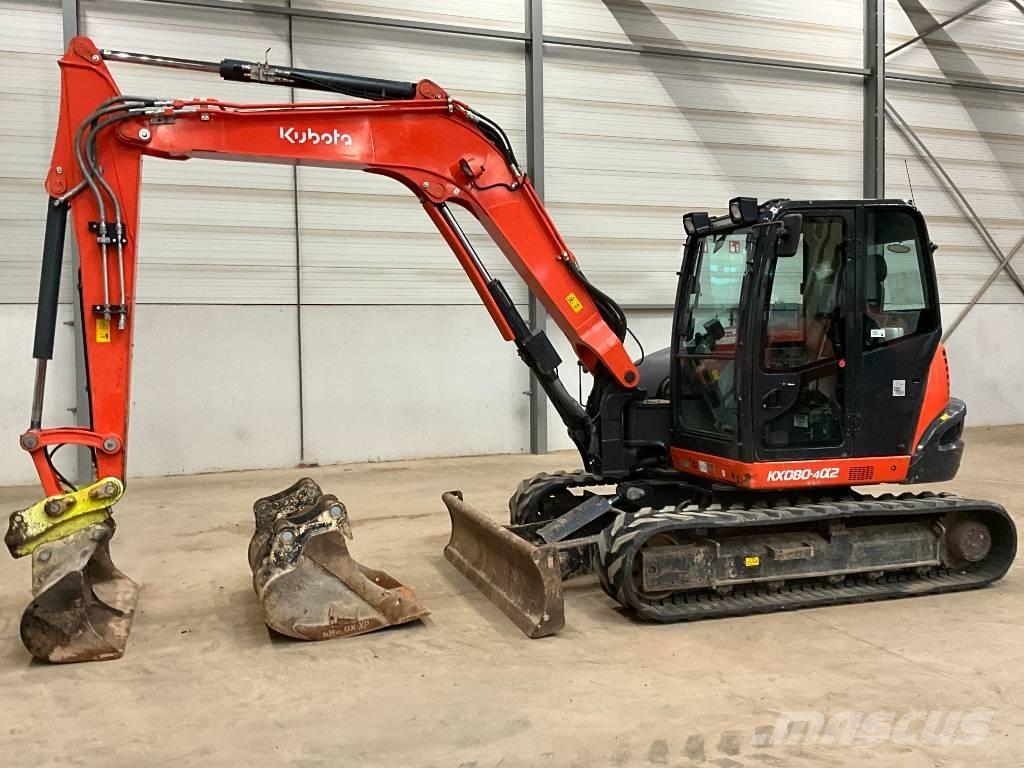 Kubota KX 080-4 A 2 Midikoparki  7t - 12t