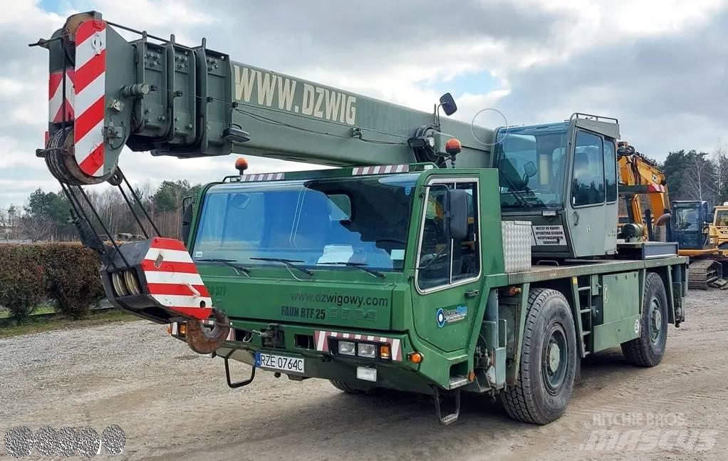 Faun RTF-25 Żurawie szosowo-terenowe