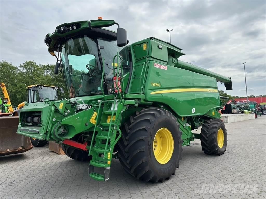 John Deere T 670 i Kombajny zbożowe