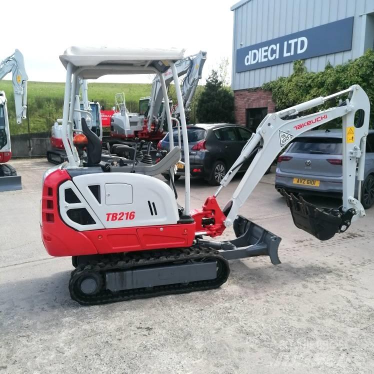 Takeuchi TB216 Minikoparki