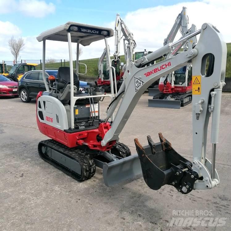 Takeuchi TB216 Minikoparki