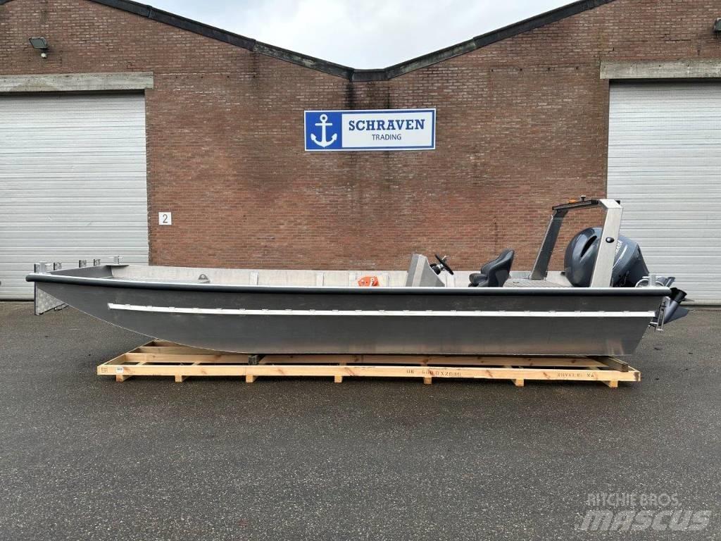  Werkboot Aluminium Łodzie, pontony i barki budowlane
