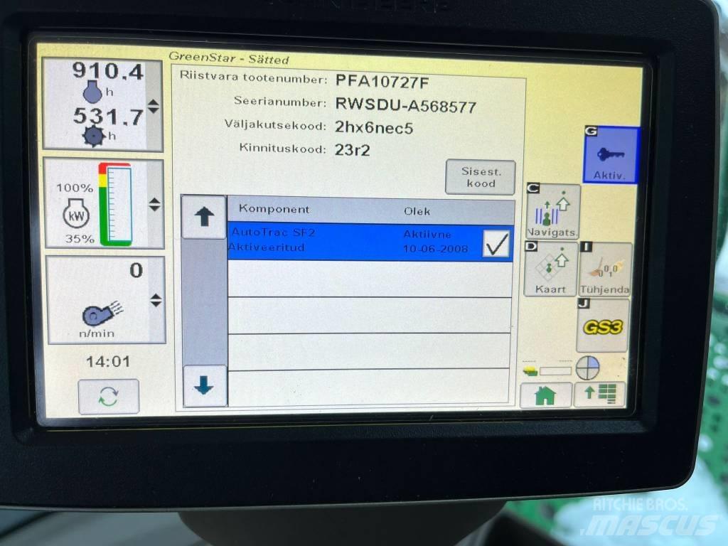 John Deere T 660 Kombajny zbożowe