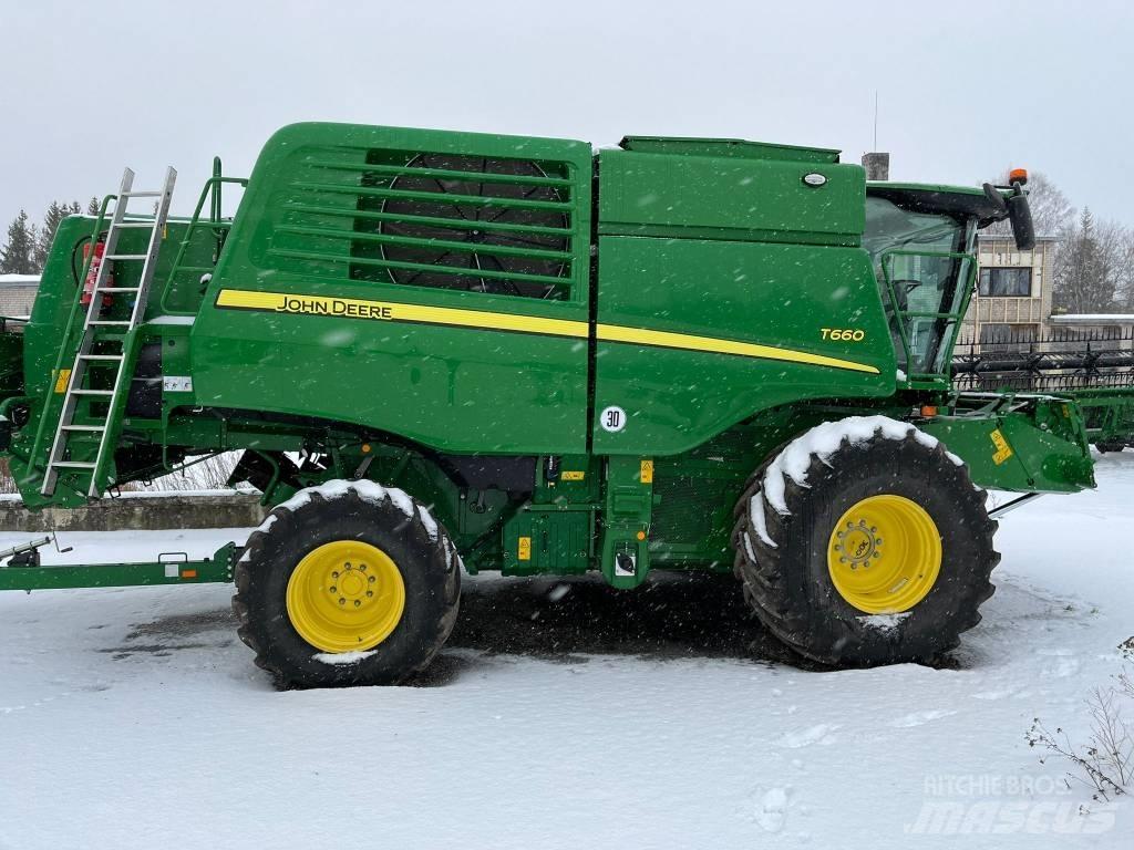 John Deere T 660 Kombajny zbożowe