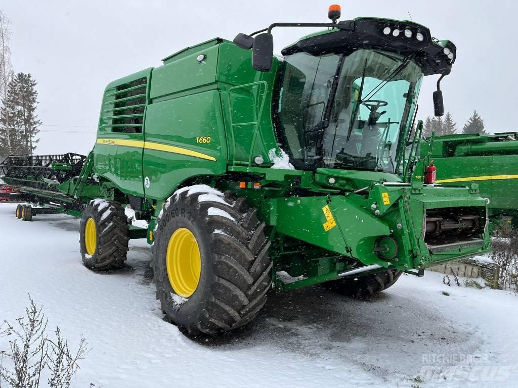 John Deere T 660 Kombajny zbożowe