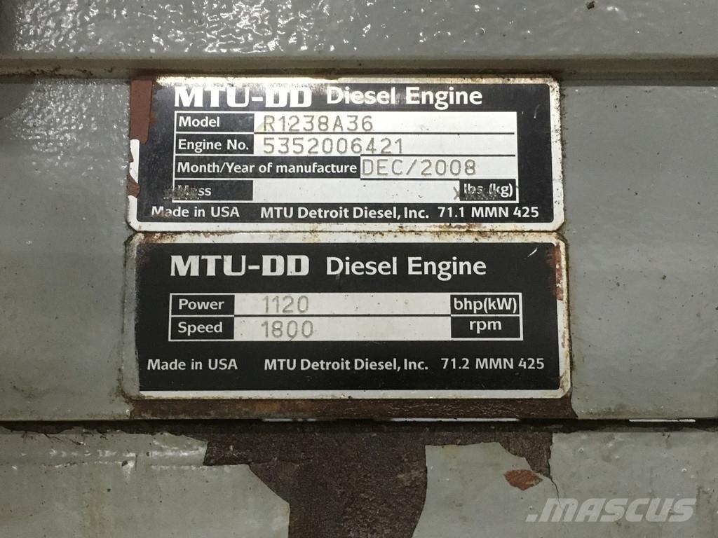 MTU 12V2000 USED Silniki