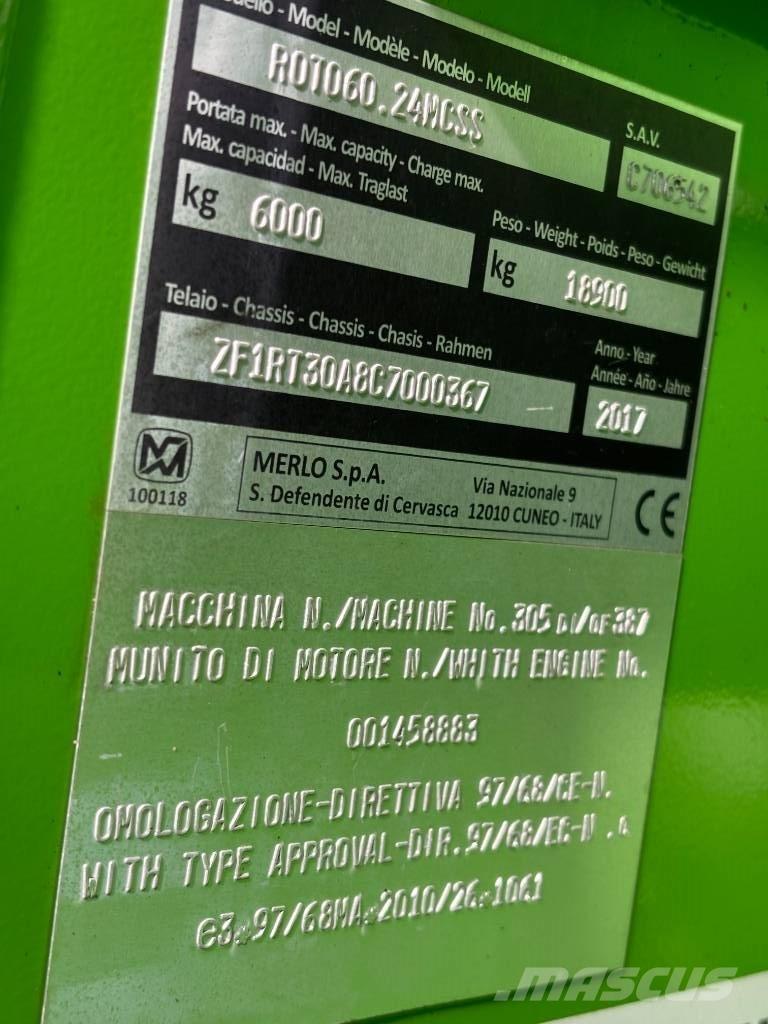 Merlo Roto 60.24 Ładowarki teleskopowe