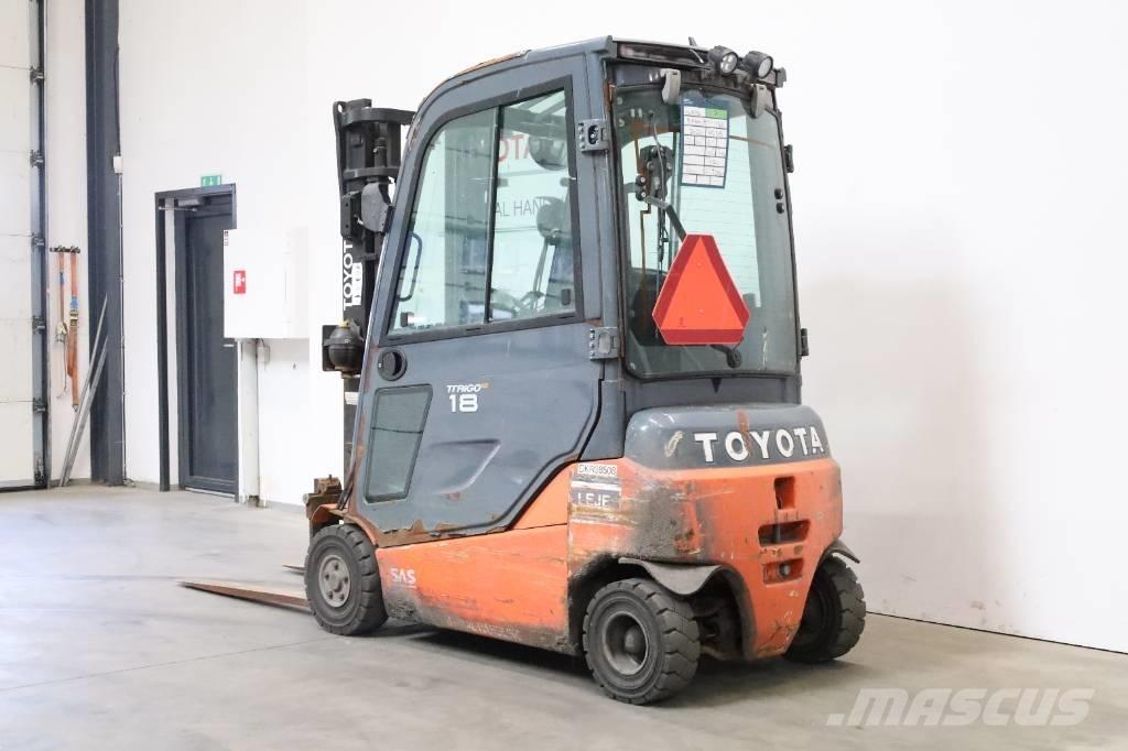 Toyota 8FBM18T Wózki elektryczne