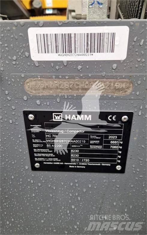 Hamm HC70i Walce jednobębnowe