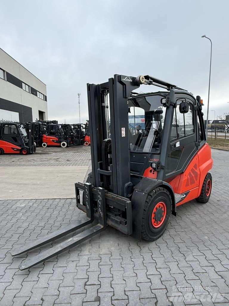 Linde H50T/394-02 Wózki LPG