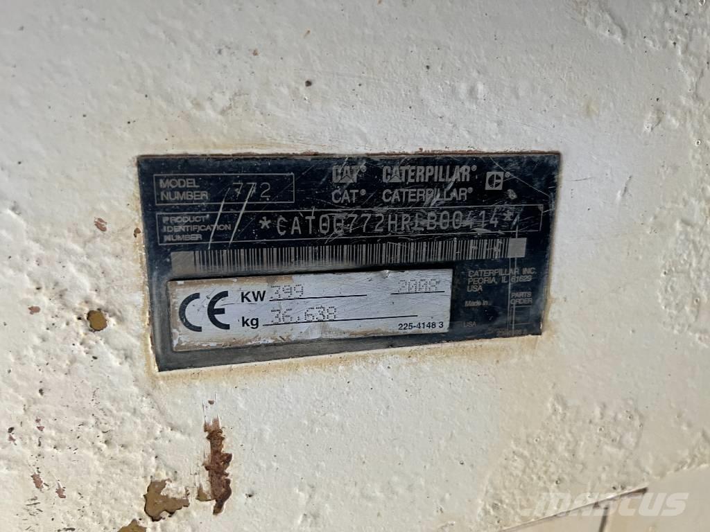 CAT 772 Wozidła przegubowe