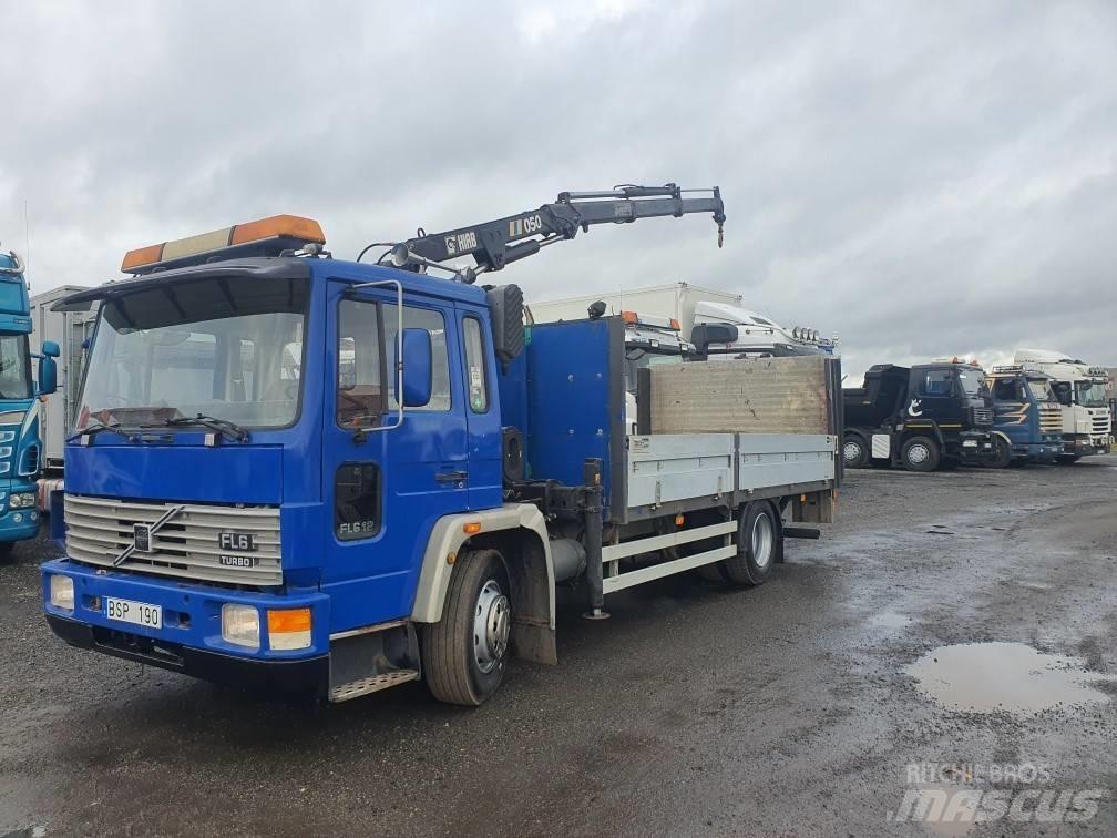 Volvo FL 612 Żurawie samochodowe