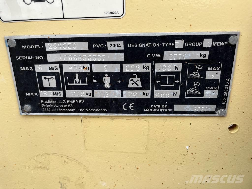 JLG 2646 ES Podnośniki nożycowe