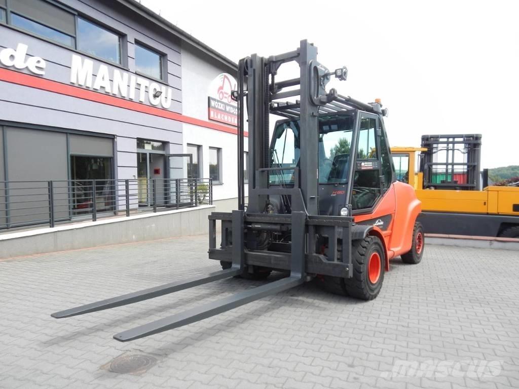 Linde H80D-03/1100 Wózki Diesla