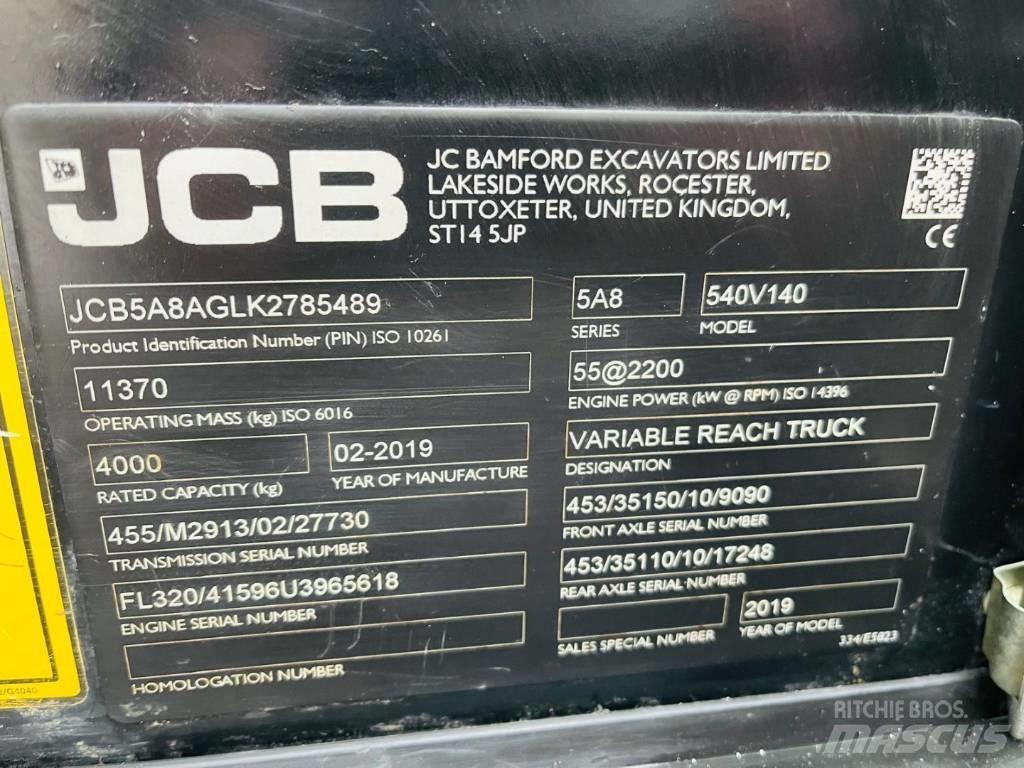 JCB 540-140 Ładowarki teleskopowe