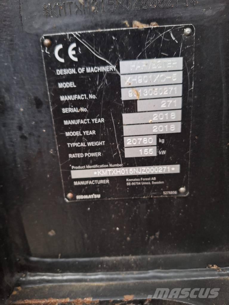 Komatsu 901 XC Harwestery