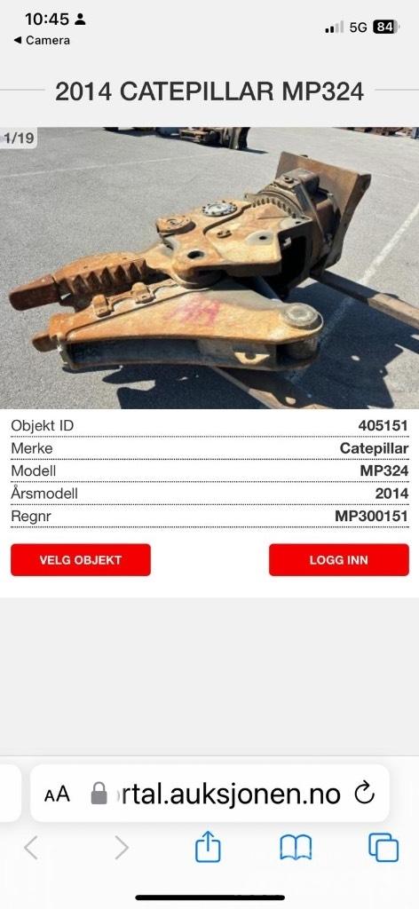 CAT MP324 Nożyce