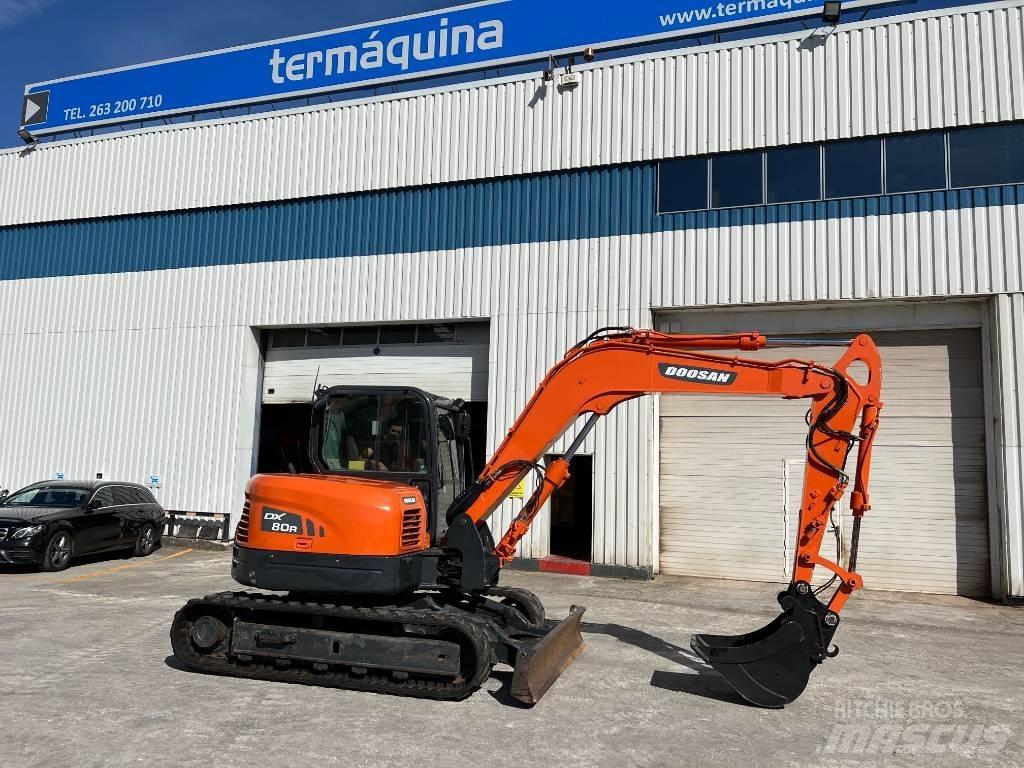 Doosan DX 80 R Midikoparki  7t - 12t