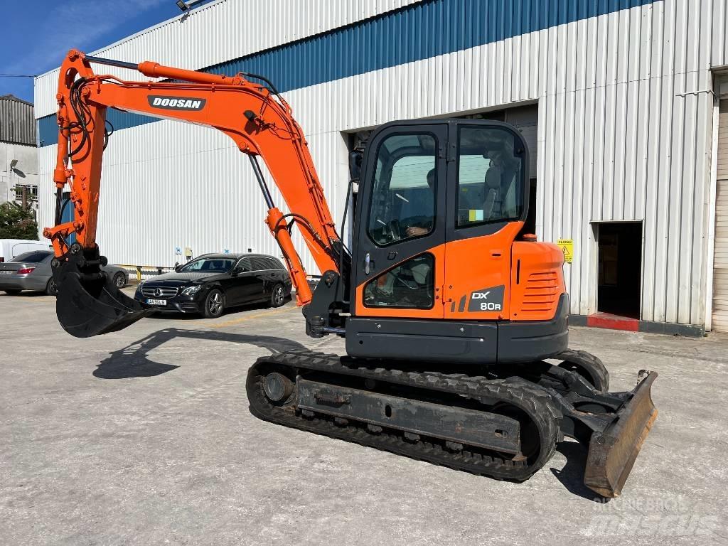 Doosan DX 80 R Midikoparki  7t - 12t