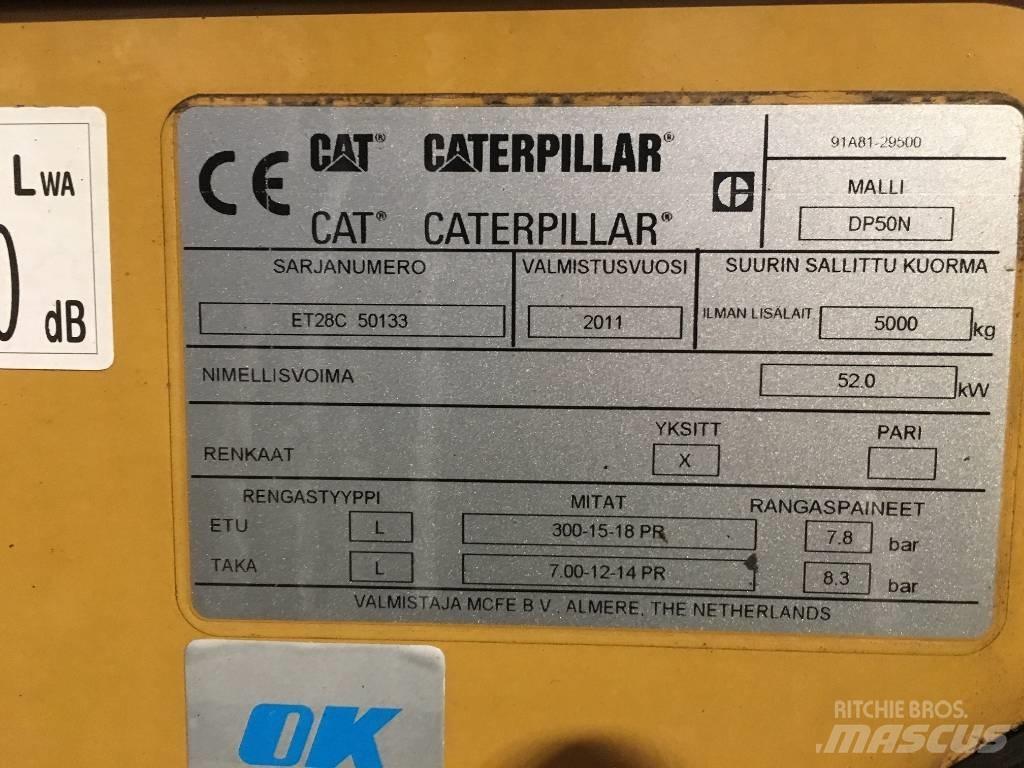 CAT DP 50 N Wózki Diesla