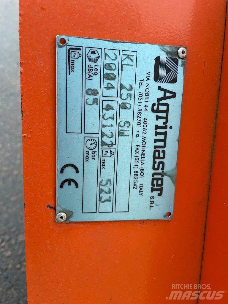 Agrimaster KL 250 SW Kosiarki łąkowe i wykaszarki
