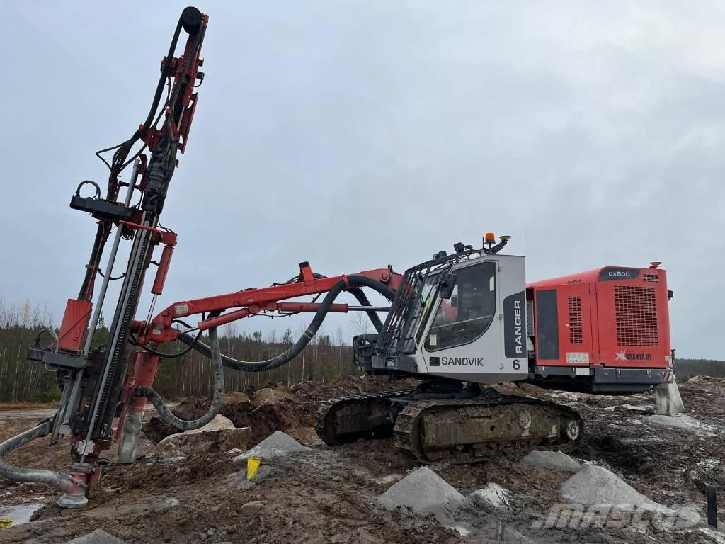 Sandvik DX800 Wiertnice do nawierzchni