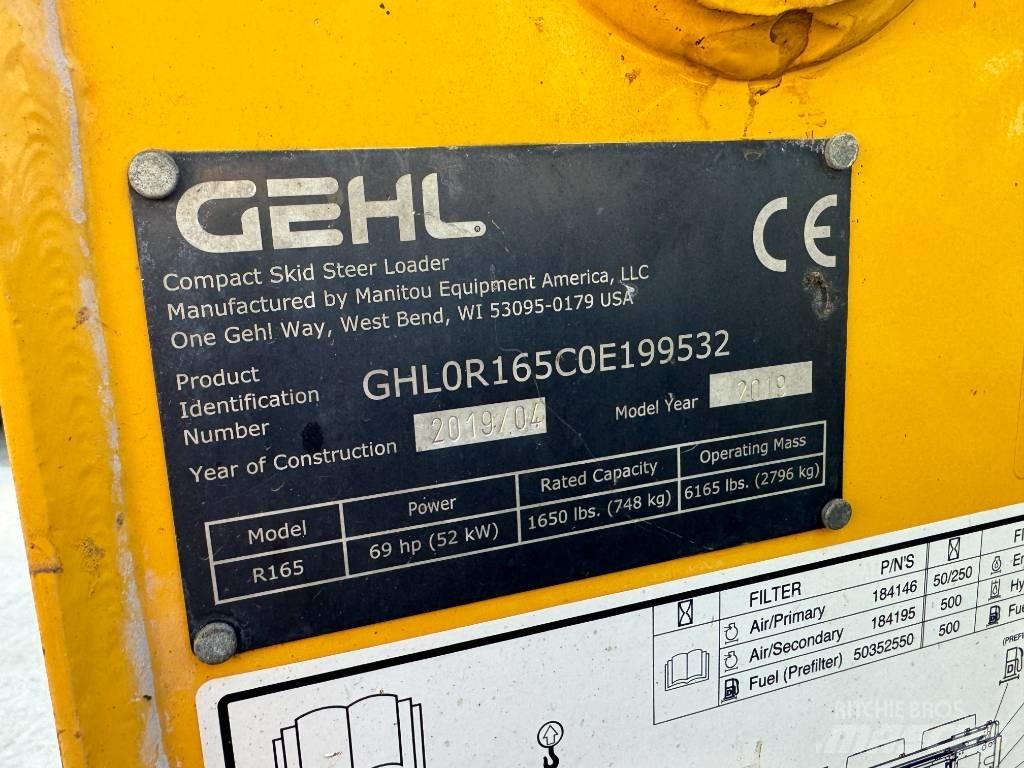 Gehl R 165 Ładowarki burtowe
