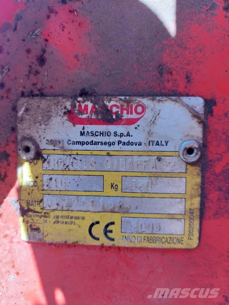 Maschio Giraffa 210 Kosiarki łąkowe i wykaszarki