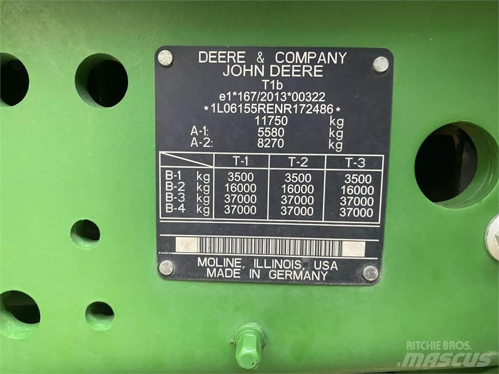 John Deere 6R 155 Ciągniki rolnicze