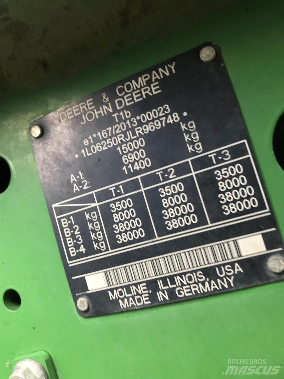 John Deere 6250R Ciągniki rolnicze