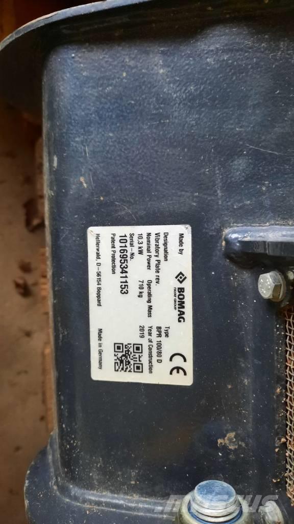 Bomag BPR 100/80 D Ubijaki wibracyjne