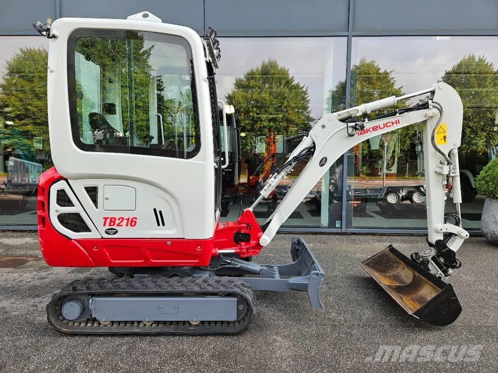 Takeuchi TB 216 Minikoparki
