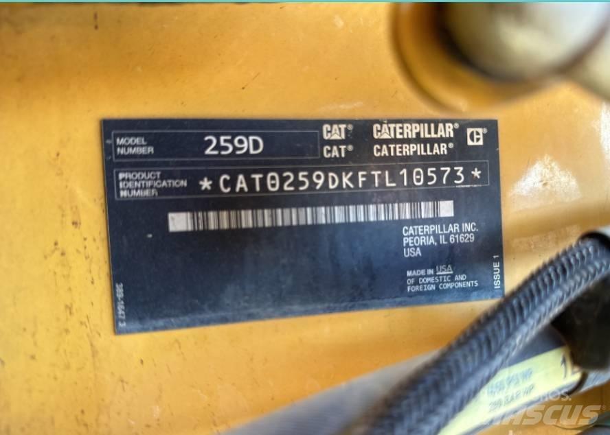CAT 259 D Ładowarki burtowe