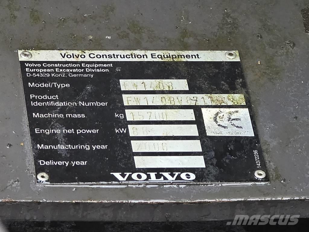 Volvo EW 140 B Koparki kołowe