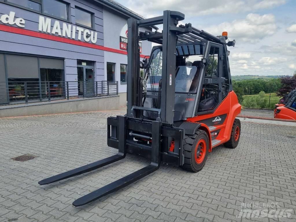 Linde H60T-03 Wózki LPG