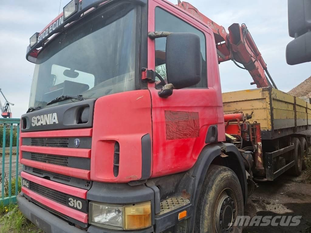 Scania P 94 FASSI Samochody ciężarowe ze skrzynią zamkniętą
