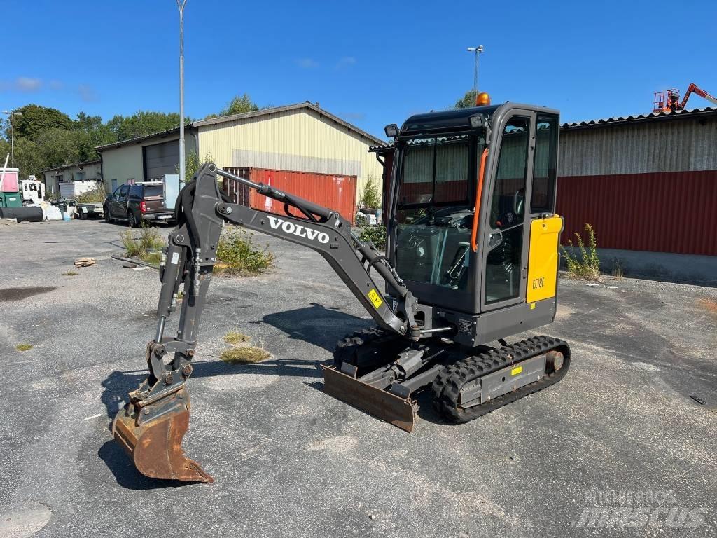 Volvo EC 18 E Minikoparki
