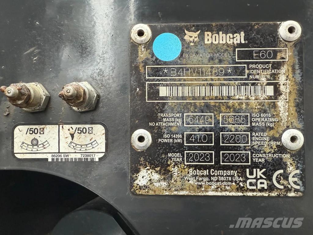 Bobcat E60 Minikoparki