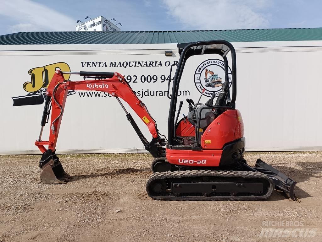 Kubota U 20-3a Minikoparki