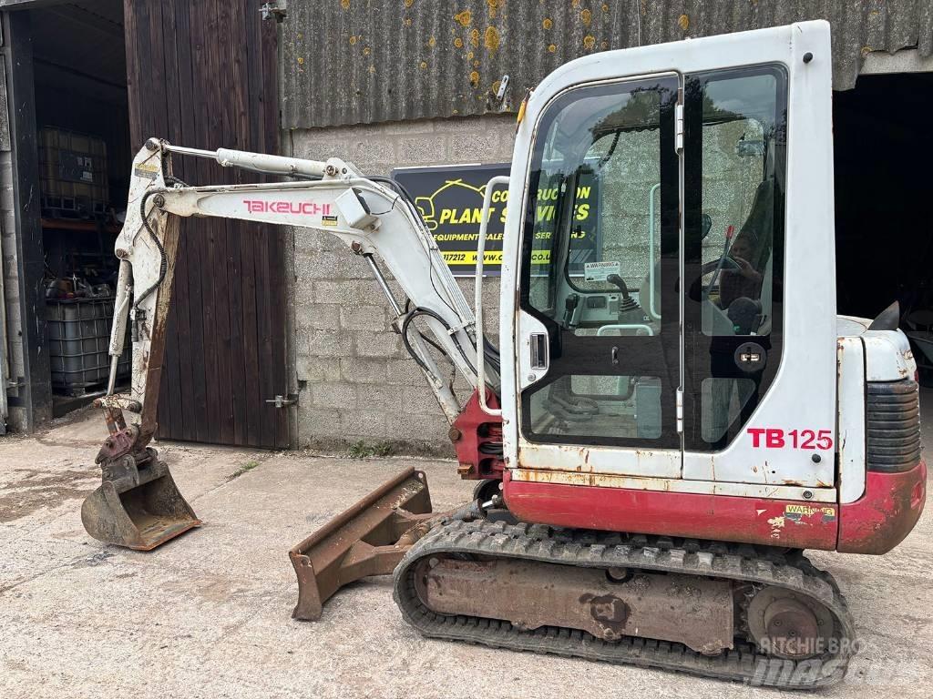 Takeuchi TB 125 Minikoparki
