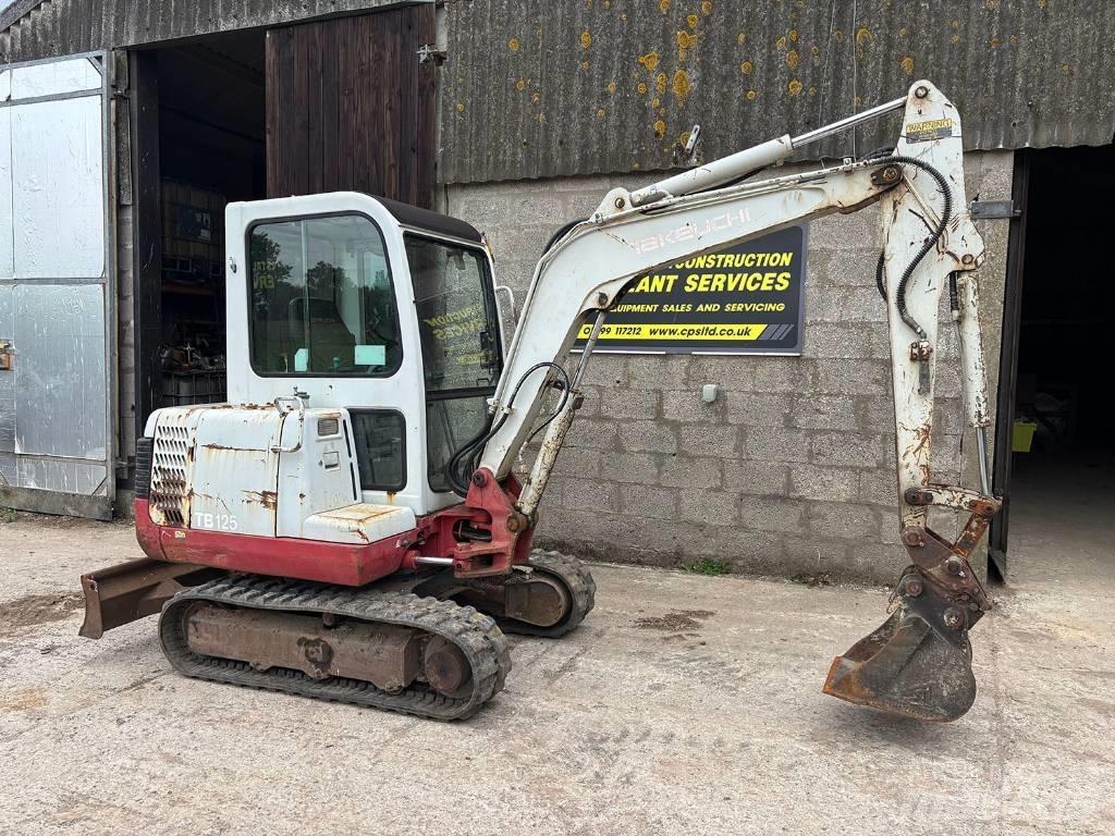 Takeuchi TB 125 Minikoparki